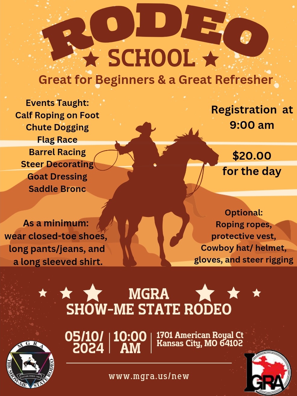 Show Me Rodeo School